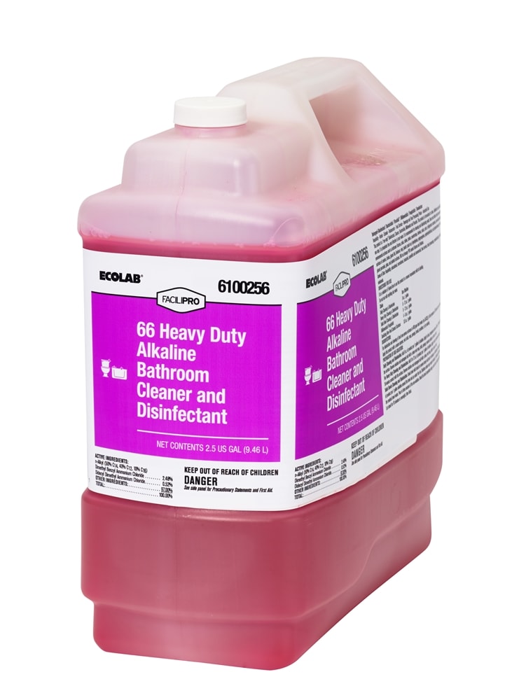 GuestSupply US | Ecolab® FaciliPro 66 Alkaline Bathroom Cleaner